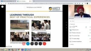 Amity University,Education,Amity University conducted ,online, career counseling, session for ,students and, parents 