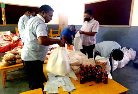 150 families provided ration packets during lock down in ordination with greater noida development authority