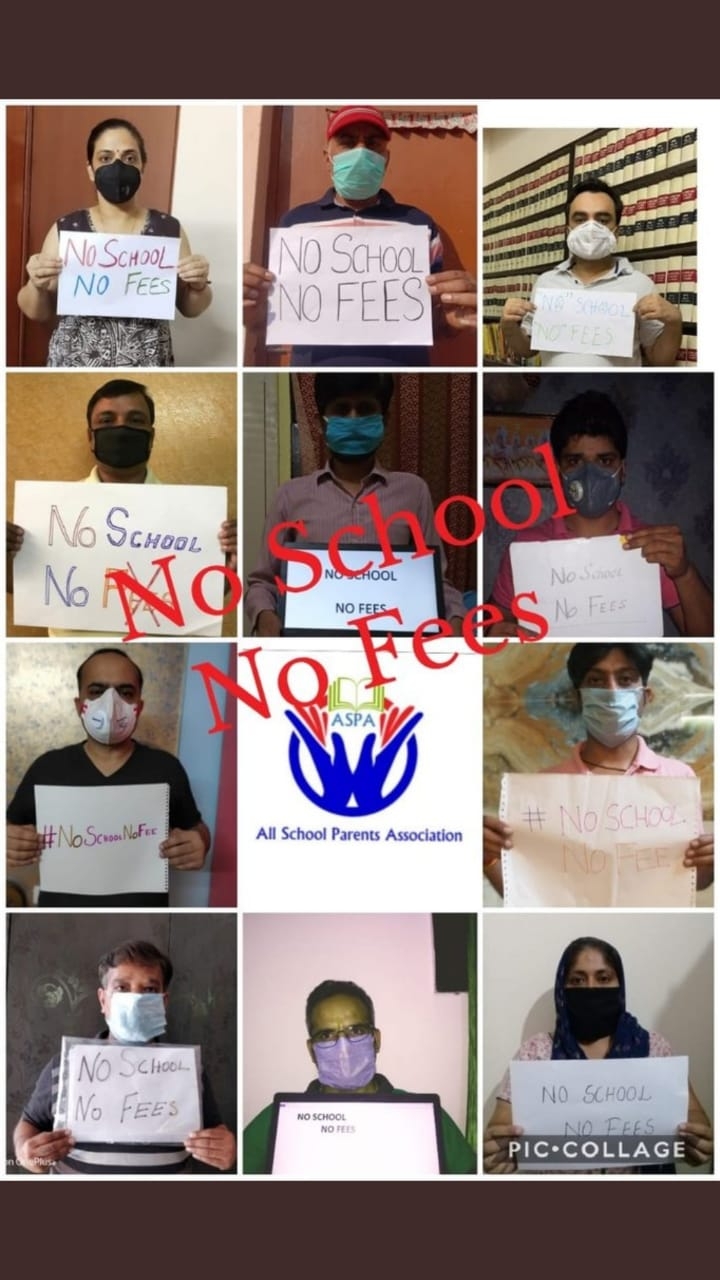 नो स्कूल, नो फीस के तहत अभिभावकों ने ट्वीटर पर चलाया अभियान