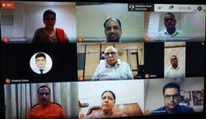 जीबीयू में  ऑनलाइन टीचिंग पेडागोजी पर  फैकल्टी डेवलपमेंट कार्यक्रम में उप मुख्यमंत्री दिनेश शर्मा हुए शामिल