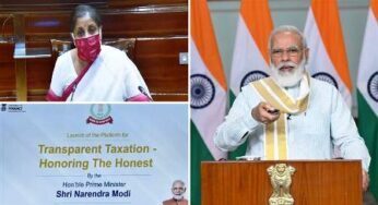प्रधानमंत्री ने पारदर्शी कराधान- ईमानदार का सम्मान प्‍लेटफॉर्म को किया लॉन्च