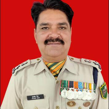 आईटीबीपी के सुखवीर सिंह द्वितीय कमान को पुलिस सेवा पदक से हुए सम्मानित,भारत-चीन सीमा लद्दाख में है तैनाती