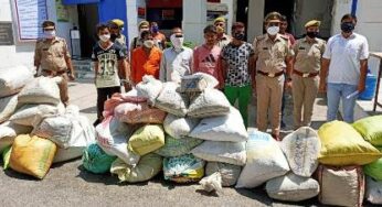 ग्रेनो पुलिस ने तीन करोड़ 36 लाख के गांजा, चरस, डोडा के साथ छह अंतर्राष्ट्रीय तस्कर को दबोचा, युवाओं को बनाते थे निशाना