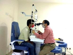 कानपुर में आँखों के नए अस्पताल का उदघाटन  किया गया