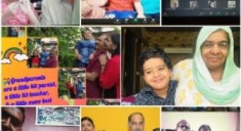 जी.डी. गोयंका पब्लिक स्कूल में ऑनलाइन ग्रैंड पेरेंट्स डे आयोजित