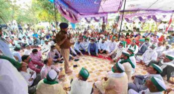 भाकियू टिकैत का अनिश्चितकालीन धरना कलेक्ट्रेट सूरजपुर हुआ स्थगित