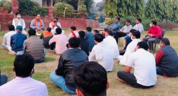 ग्रेटर नौएडा में विश्व हिन्दू परिषद और बजरंग दल ने की विशेष बैठक