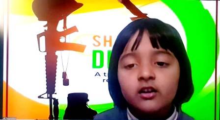 जीडी गोयनका के बच्चों ने शहीदी दिवस शौर्यगाथा कहानी प्रतियोगिता में लिया हिस्सा