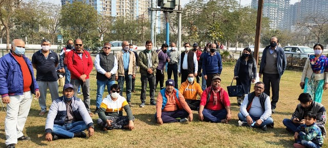 नेफोवा ने ग्रेनो वेस्ट निवासियों संग लगायी चौपाल, मूल समस्याओं पर हुई चर्चा