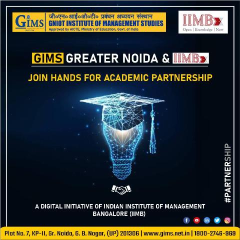 GNIOT Institute of Management Studies, Greater Noida, inks MoU with IIMBx