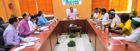 किसान एकता संघ की हुई यमुना प्राधिकरण में मासिक बैठक,कई मुद्दों पर हुई चर्चा