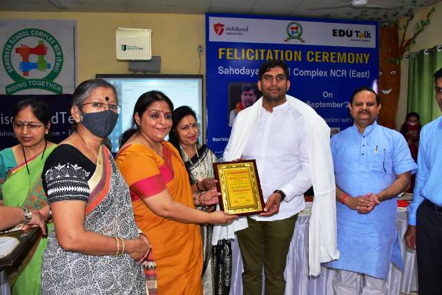 Manager/Teacher Award Ceremony organized under the aegis of Sahodaya Schools Complex NCR East