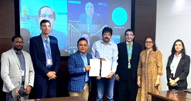 MEMORANDUM OF UNDERSTANDING (MOU) SIGNED BETWEEN NIET, GREATER NOIDA AND CAPGEMINI TECHNOLOGY SERVICES INDIA LIMITED ON TRAIN AND HIRE MODEL