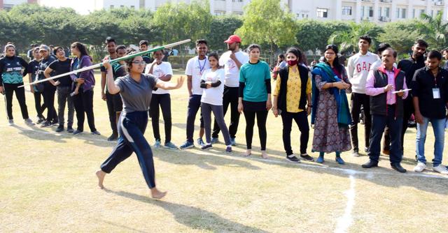 Students enthusiastically participated in AKTU Zonal Sports Festival
