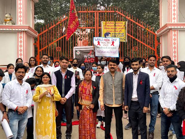 Baxon Homeopathic Medical College and Hospital made aware on World AIDS Day
