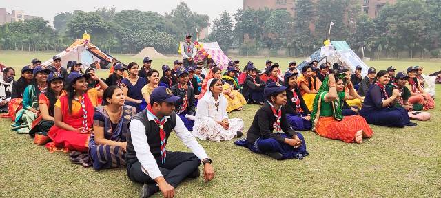 Cultural presentation given at the conclusion of Scout Guide camp at Lloyd Institute