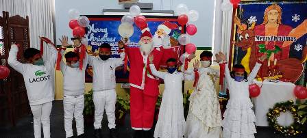 Christmas festival celebrated with gaiety in Samsara School