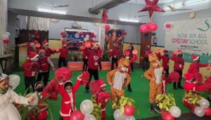 Christmas festival celebrated with gaiety in Samsara School
