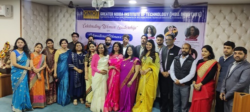 Women's Day celebrated with pomp in GNIOT MBA, what women want was discussed