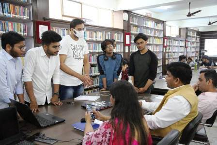 स्मार्ट इंडिया हैकाथॉन के फाइनल राउंड में टीमों के चयन के लिए इंटरनल हैकाथॉन प्रतियोगिता शुरु