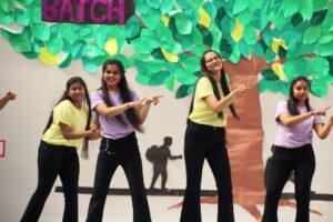 St. Joseph's School 12th students gave cultural presentation in the farewell ceremony