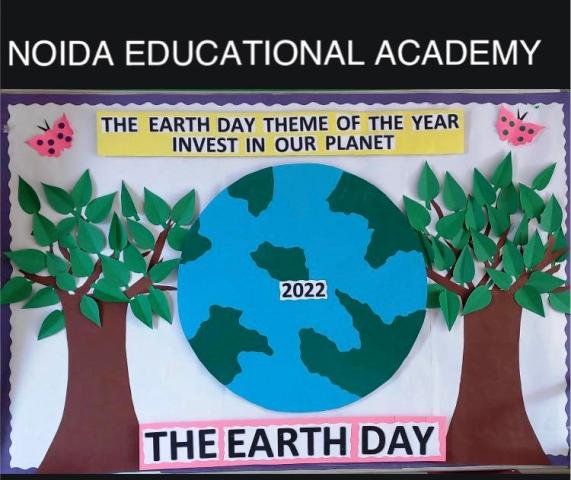 Earth Day organized at Noida Educational Academy