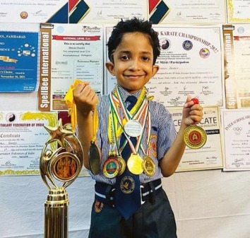 At the age of three, Dhruv Pandit's name entered the India Book of Records 2022.