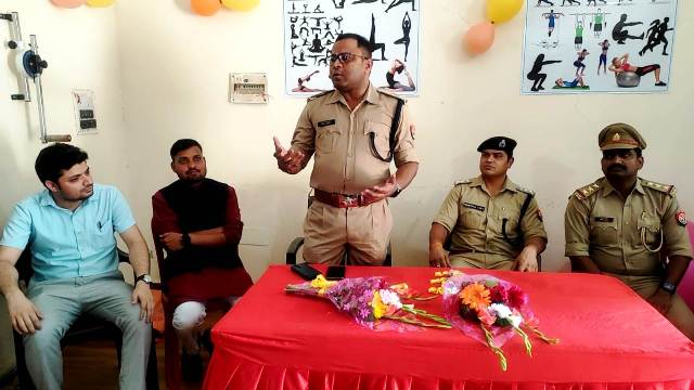 Vishal Pandey ADCP inaugurated "Faith Physiotherapy and Rehab Center"