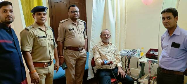 Vishal Pandey ADCP inaugurated "Faith Physiotherapy and Rehab Center"