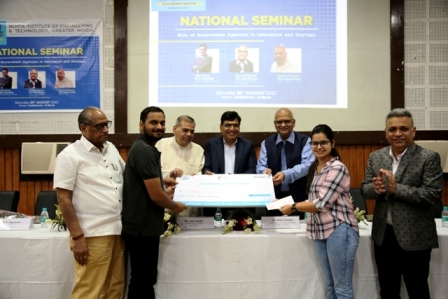 NIET organizes National Seminar on “Role of Government Agencies in Innovation and Startups”