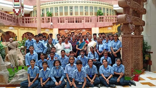 Grads International School Students Visit to Rashtrapati Bhavan and Parliament museum