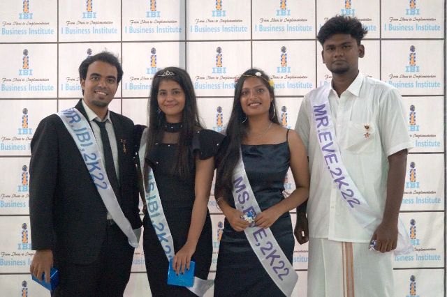 I Business Institute organized a fresher's party for the students of PGDM