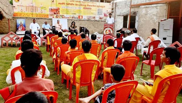 Ten day Sanskrit speaking camp started in Maharishi Panini Gurukul