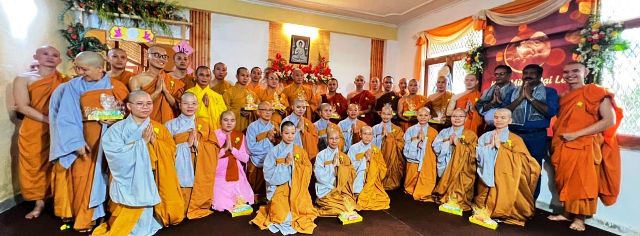 Vietnamese students celebrated Vietnam's festival Wu Lan Festival at Gautam Buddha University