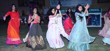 School children had a lot of fun in Dadiya Night organized on Navratri