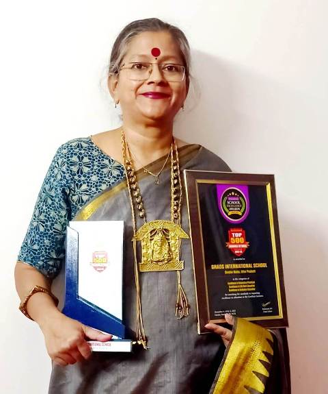 Grads International School received recognition for innovative practices in teaching, life skills and inclusive education