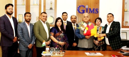 Prof at GNIOT Gyms. Sanjeev Chaturvedi took charge as Director