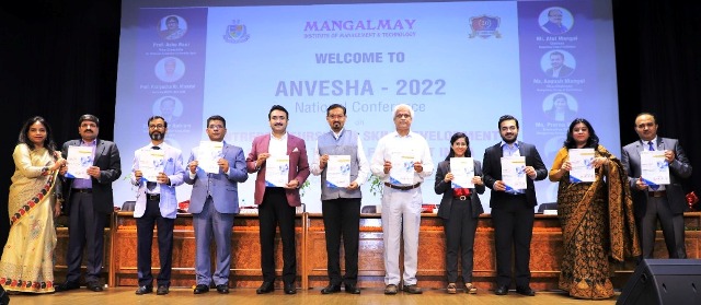 National Seminar on “Anvesha – 2022 Entrepreneurship and Skill Development – ​​Pathway to a Self-Reliant India” at Mangalmay Institute
