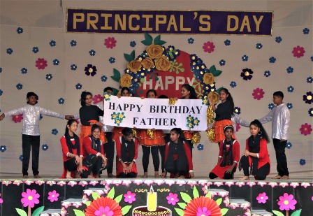 Principal's birthday was celebrated with pomp in St. Joseph's School