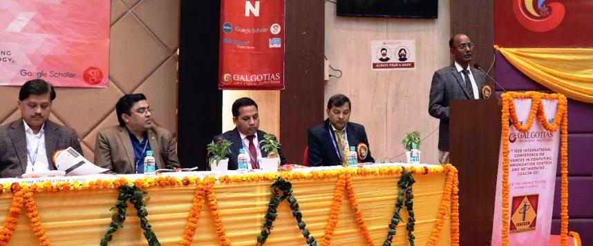The ongoing two-day International IEEE Conference concluded at Galgotias College.