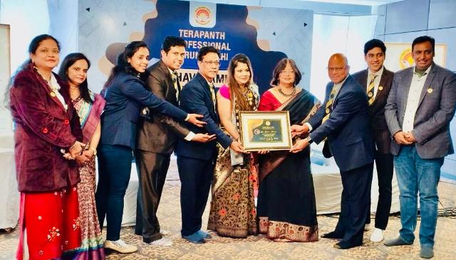 Terapanth Professional Forum Delhi honored meritorious students