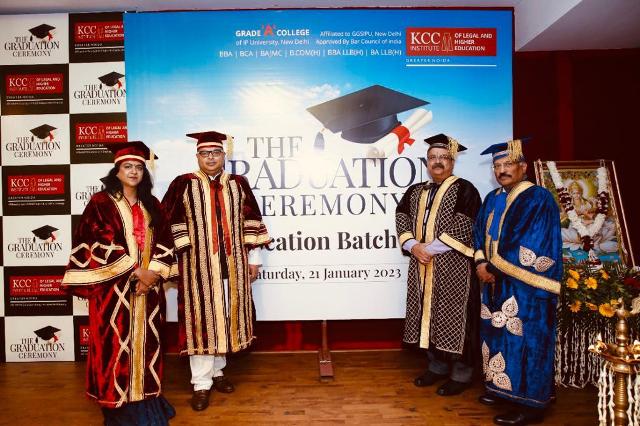 Meritorious students were honored at the convocation held at KCC