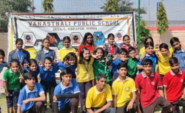 Inter house athletic meet organized under the auspices of Banasthali Public School Zeta-I