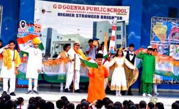 GD Children of Goenka Public School celebrated Independence Day with enthusiasm