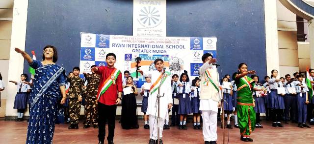 Ryan School Celebrate Azadi Ka Amrit Mahotsav - Har Ghar Tiranga