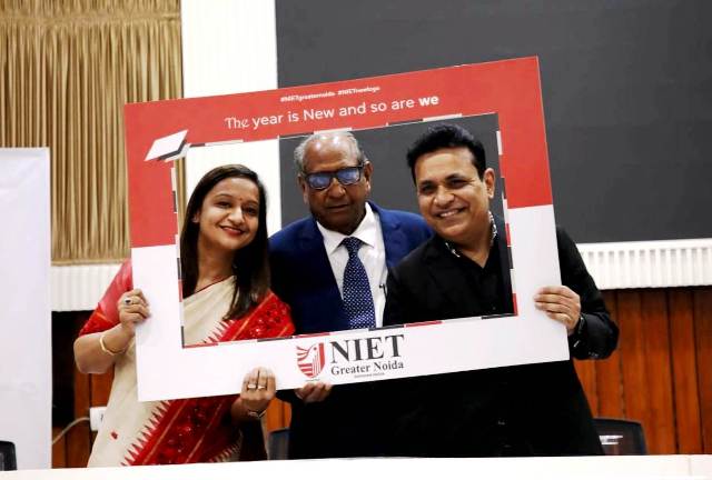 NIET Greater Noida institute moving forward on the path of progress launches new logo