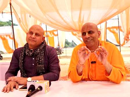ISKCON will celebrate Gaur Purnima with great pomp, the festival will be organized on 23, 24 and 25 March at Alpha-2 in front of Labor Chowk.