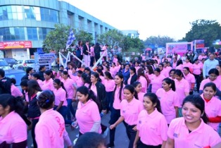 On the occasion of International Women's Day, Yatharth Hospital organized women's walkathon.