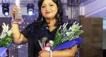 मिस उत्तर प्रदेश क्विन प्रतियोगिता में प्रयागराज की सांची मिश्रा बनी उप विजेता