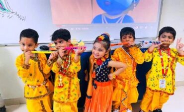 Janmashtami festival celebrated with pomp in GD Goenka School